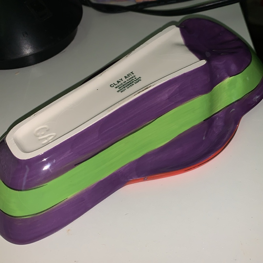 Clay art flip flop serving dish decor - Picture 4 of 8